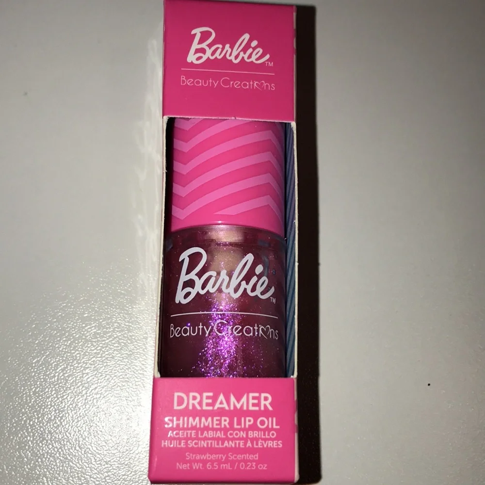 Beauty Creations X Barbie Shimmer Lip Oil In Dreamer NEW